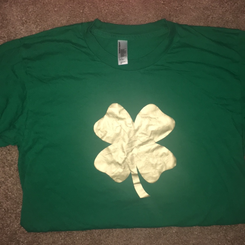 St Patrick’s day shirt green shamrock